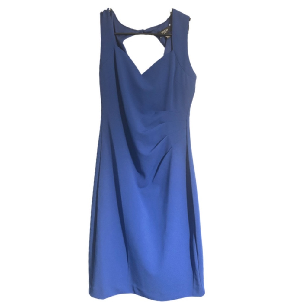 NEW 💙 GUESS Cobalt Blue Cut-Out Sheath Dress | Size 2 | NWT